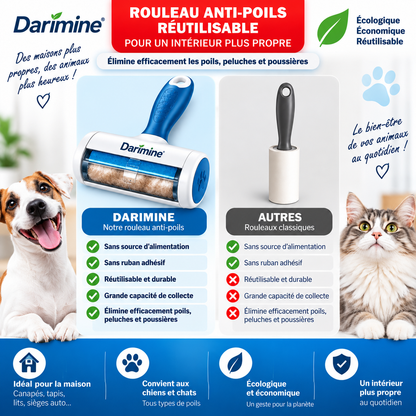 Rouleau anti-poils  Darimine™